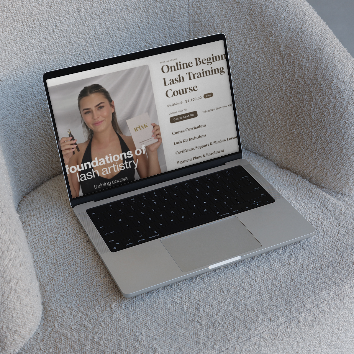 Online Beginner Lash Training Course