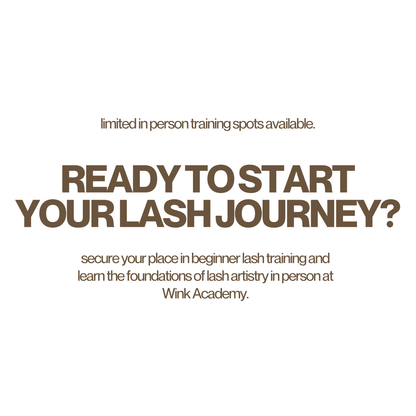 Beginner Lash Training Course (In Person)