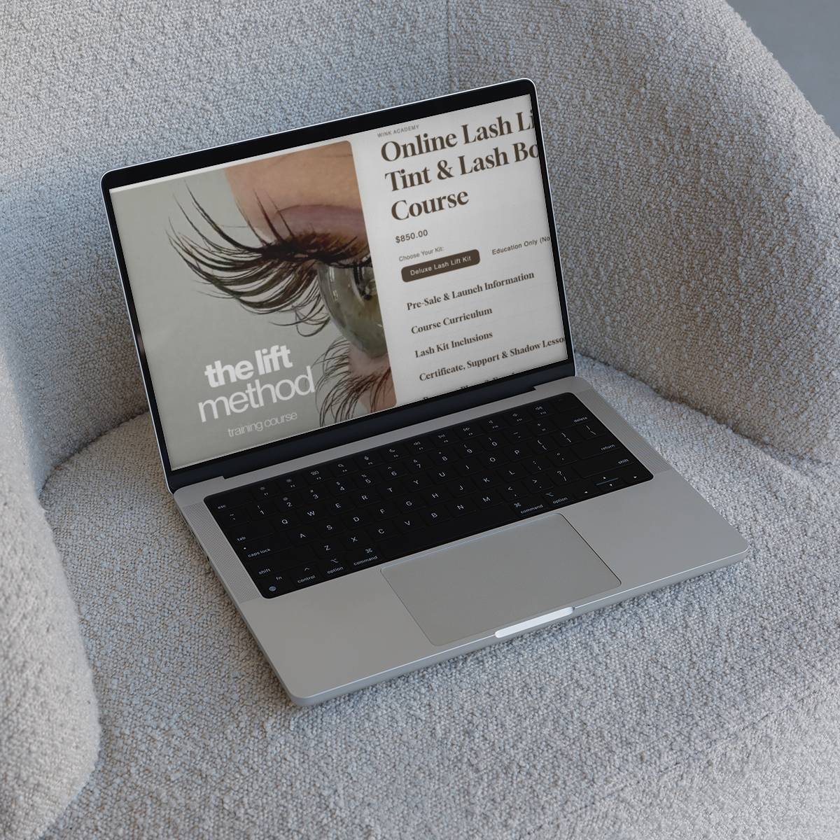 Online Lash Lift, Tint & Lash Botox Course (PRESALE)