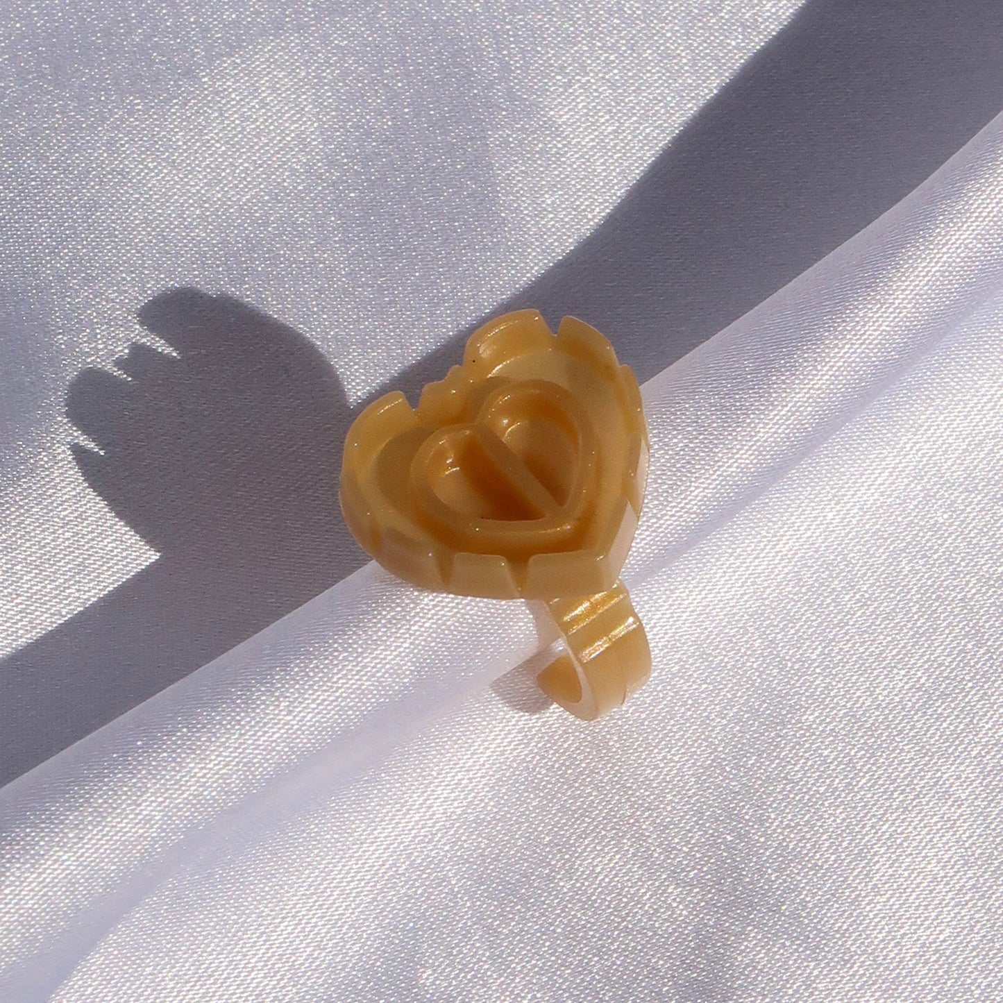 Heart Glue Rings